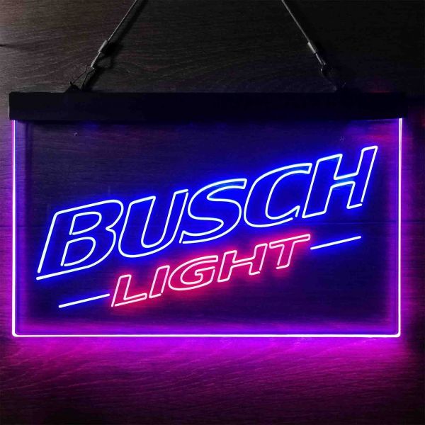 Busch Light Logo Plain Neon-Like LED Sign